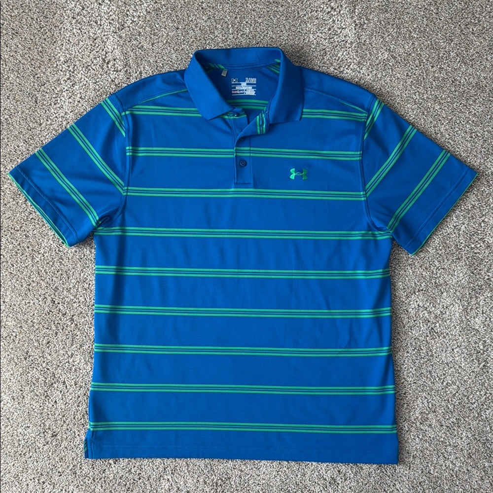 Under Armour Striped Polo